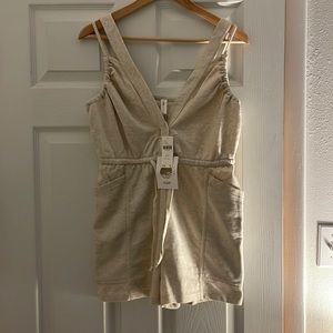 Anthropologie Beach cover up Romper